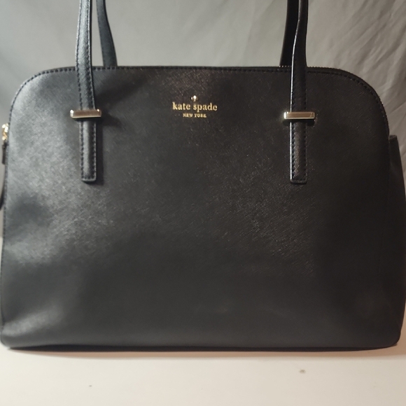 Kate Spade Large Cedar Street Elegant Black Satchel - Picture 1 of 11